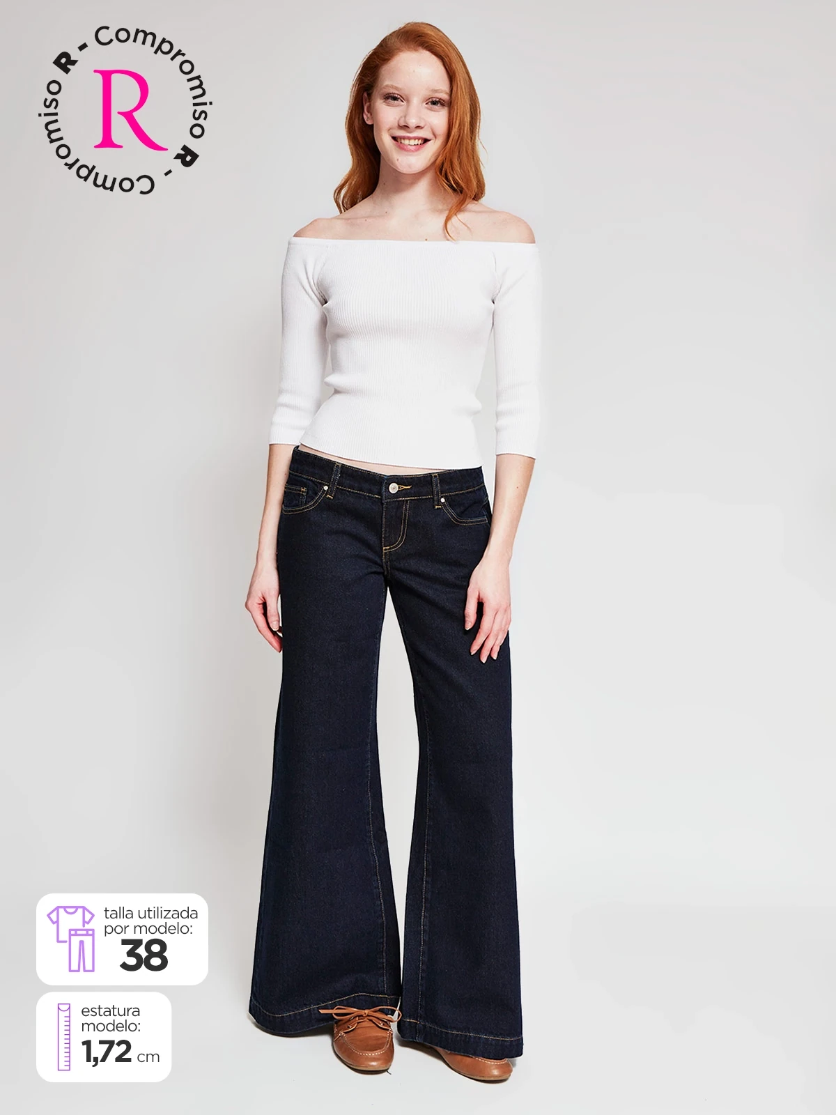 JEANS ALGODÓN REGULAR MUJER INDEX - 1