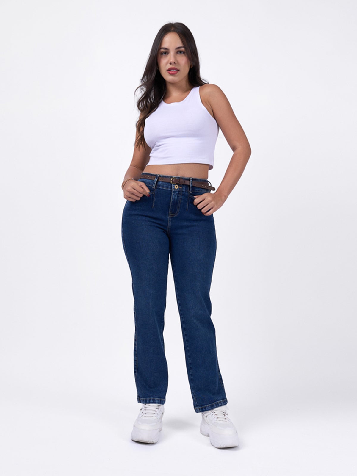 JEANS MUJER BRONCO ADRIENA - 1