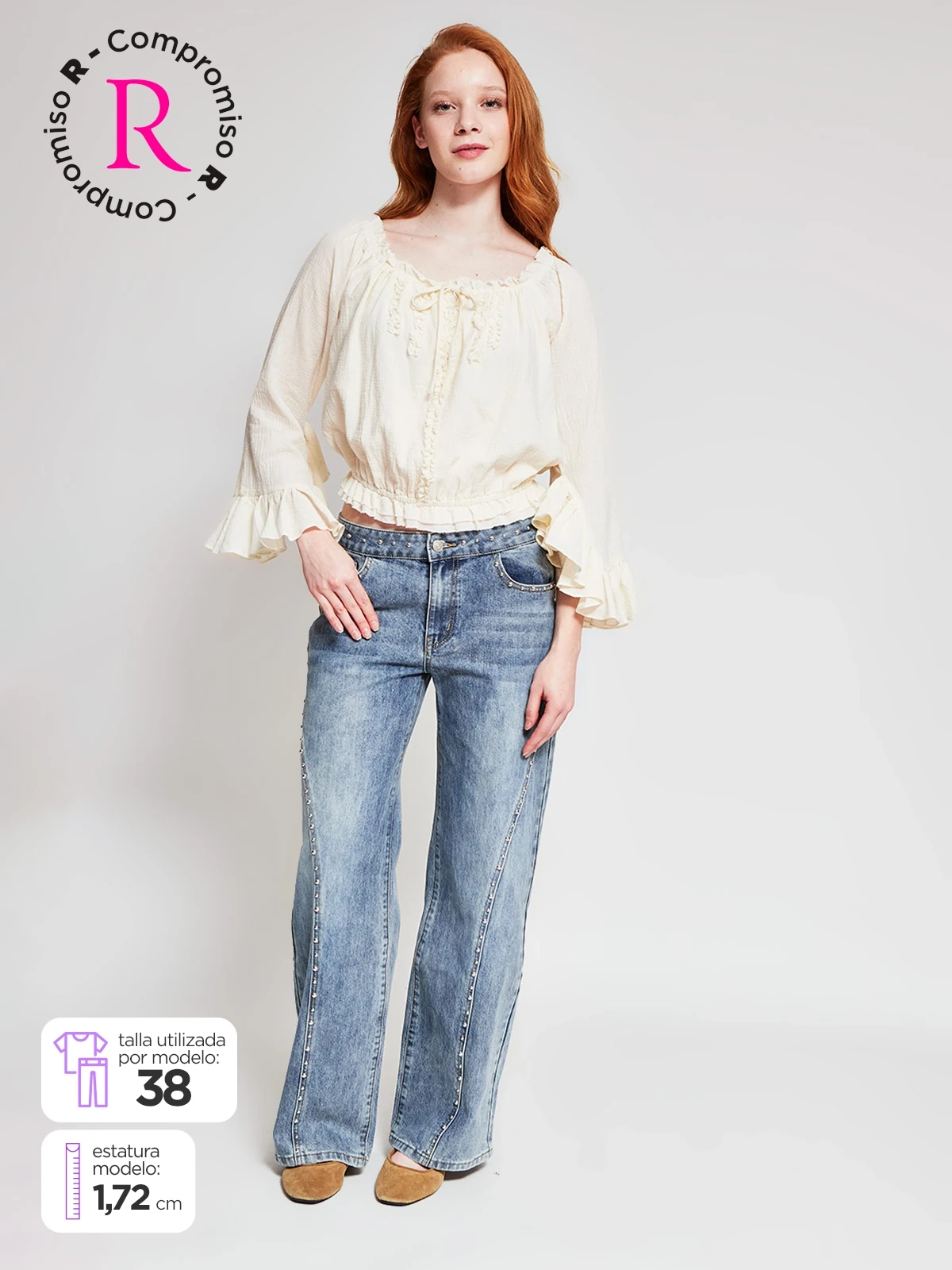 JEANS REGULAR MUJER INDEX - 1