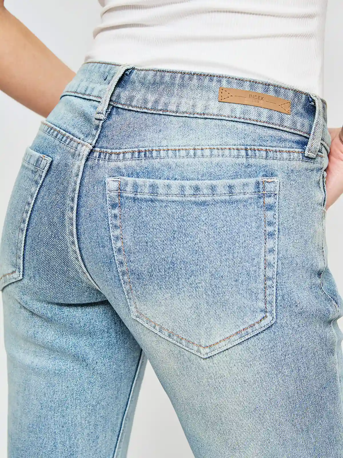 JEANS ALGODÓN REGULAR MUJER INDEX - 4