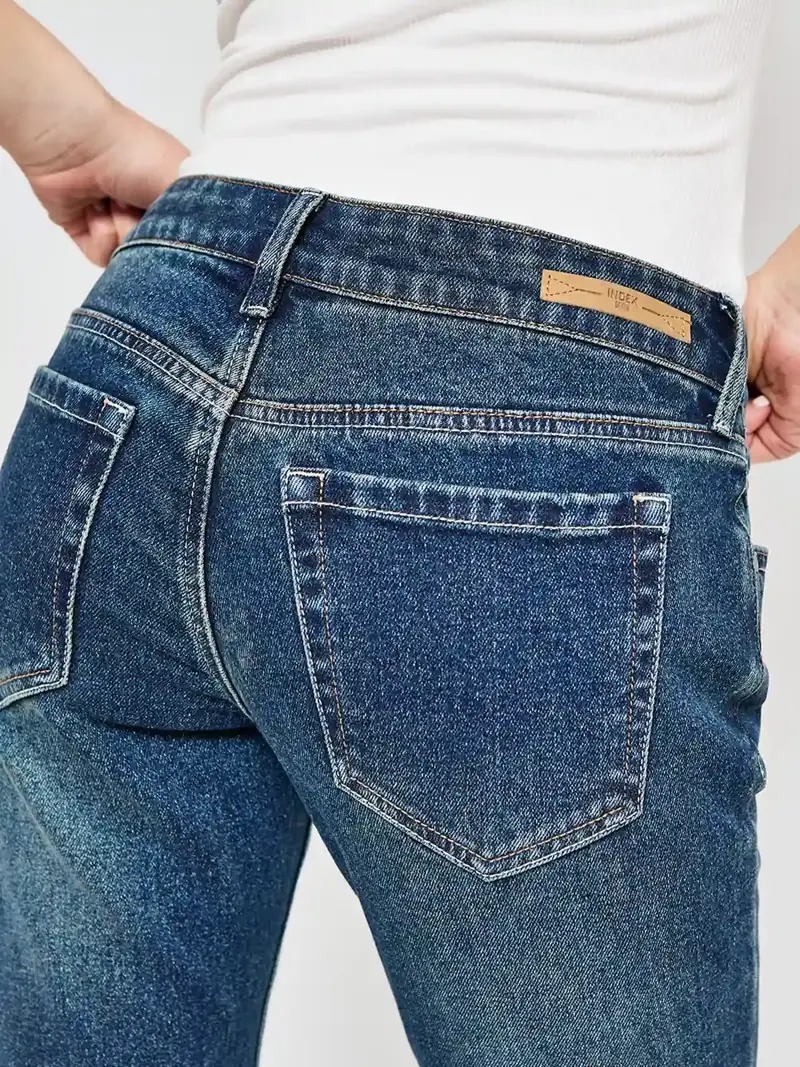 JEANS ALGODÓN REGULAR MUJER INDEX - 8