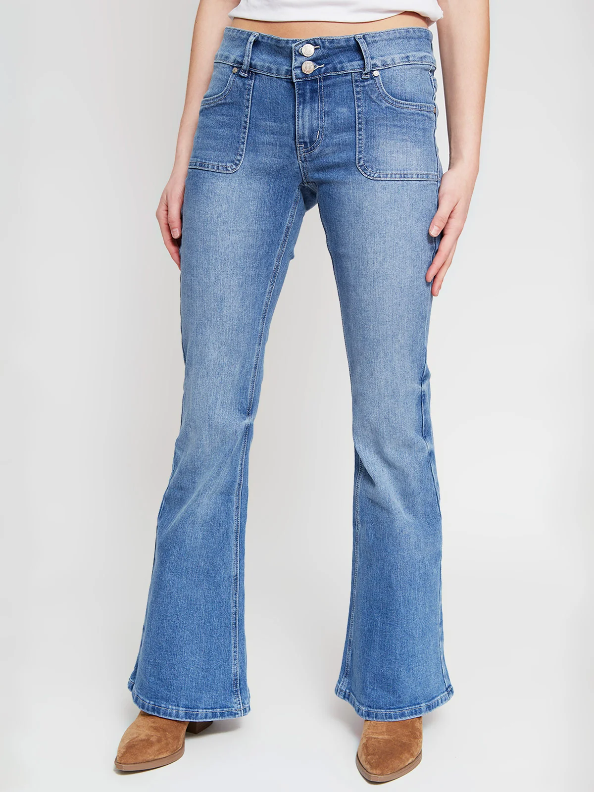 JEANS ALGODÓN REGULAR MUJER INDEX - 2