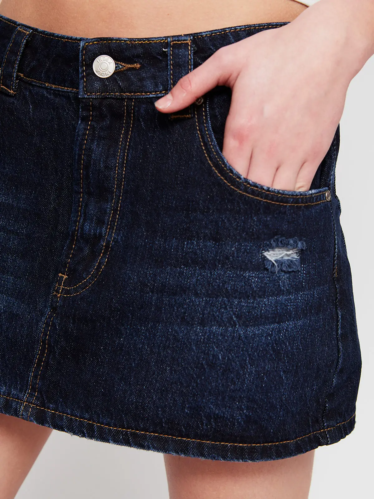 FALDA SHORT ALGODÓN MUJER INDEX - 4