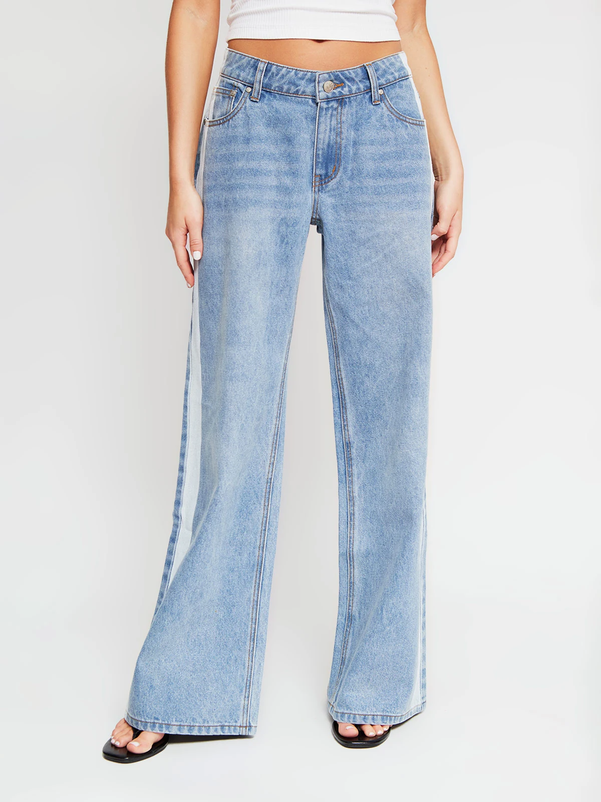 JEANS ALGODÓN WIDE LOW MUJER INDEX - 2