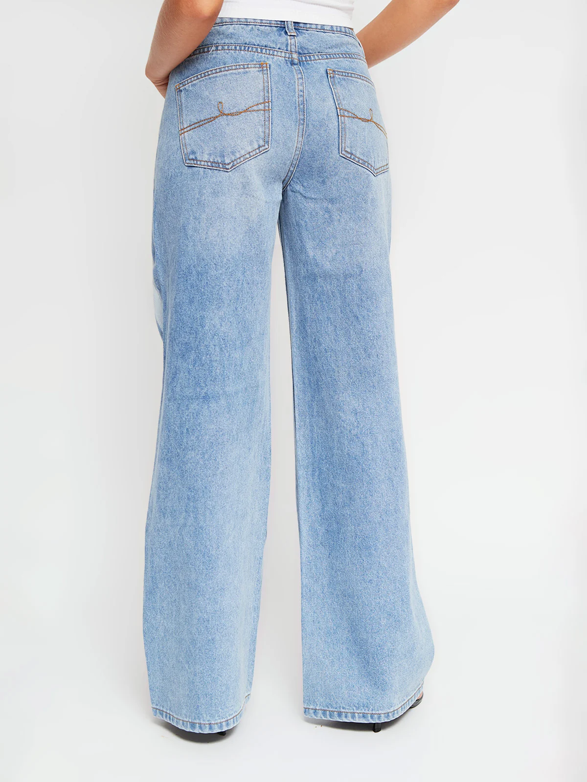 JEANS ALGODÓN WIDE LOW MUJER INDEX - 3