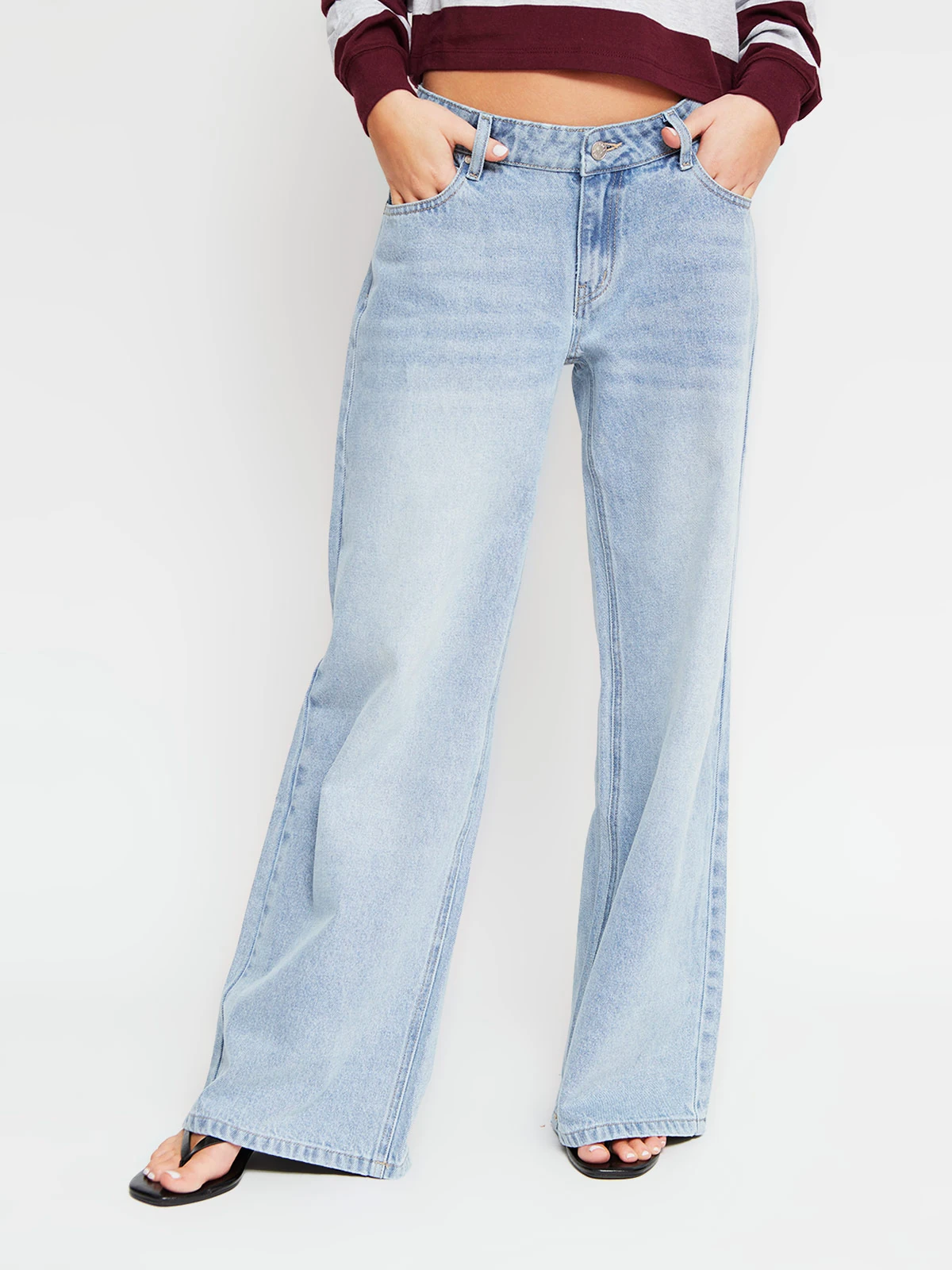 JEANS ALGODÓN WIDE LOW MUJER INDEX - 2