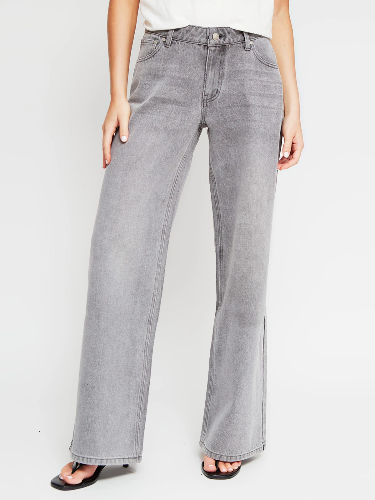 JEANS ALGODÓN WIDE LOW MUJER INDEX - 2