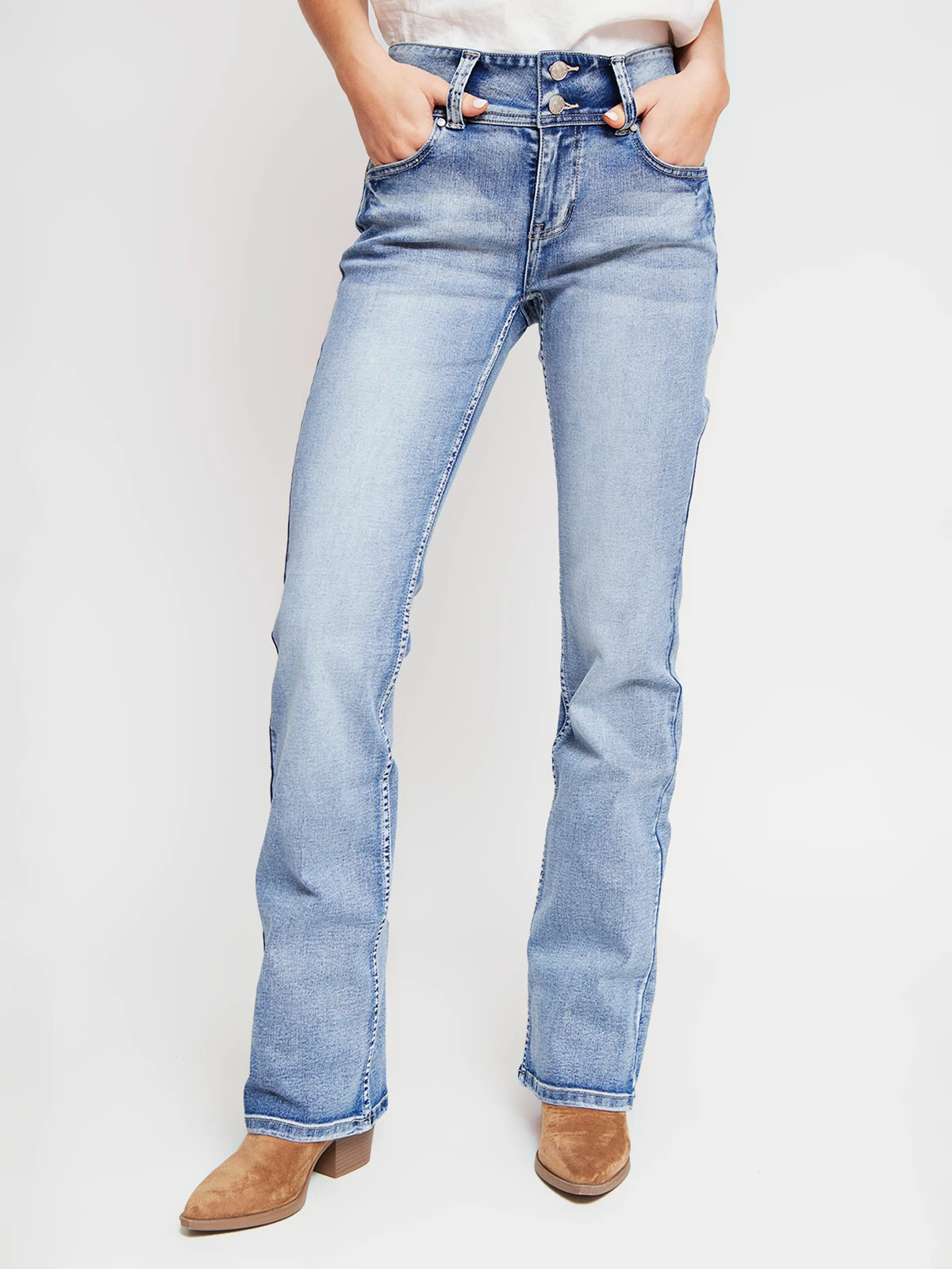 JEANS ALGODÓN REGULAR MUJER INDEX - 2