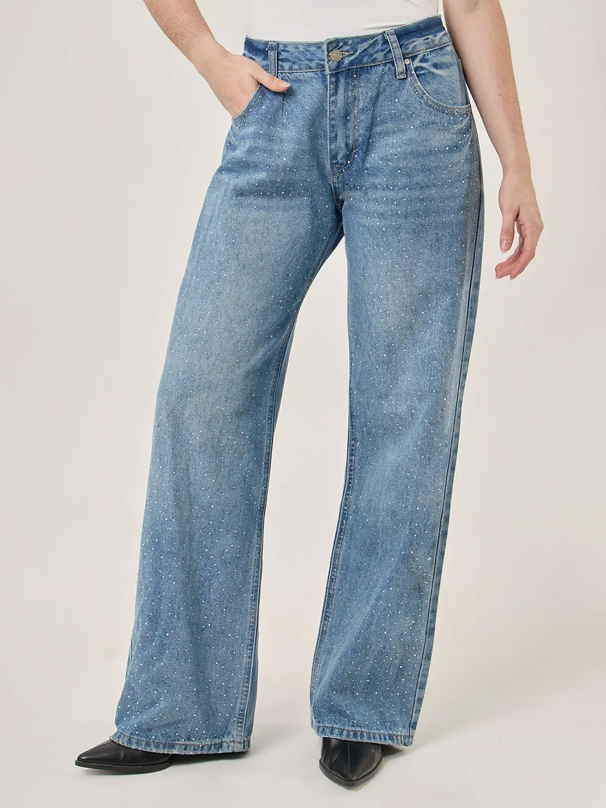 JEANS ALGODÓN REGULAR MUJER INDEX - 3