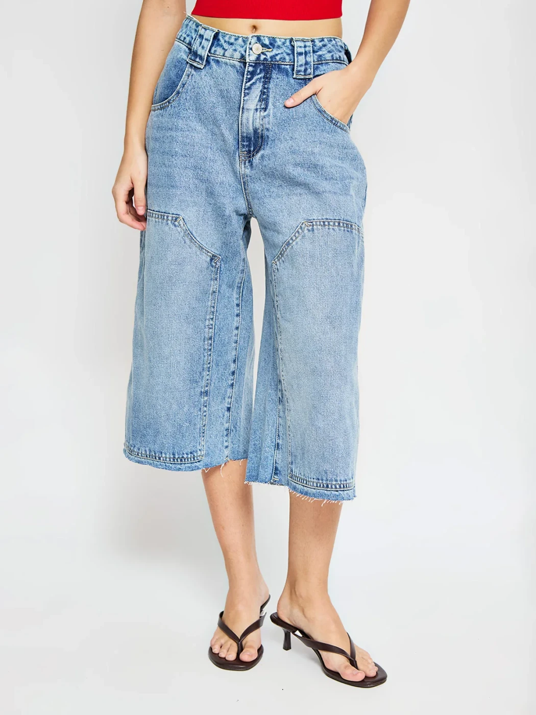 SHORT LARGO ALGODÓN MUJER INDEX - 3
