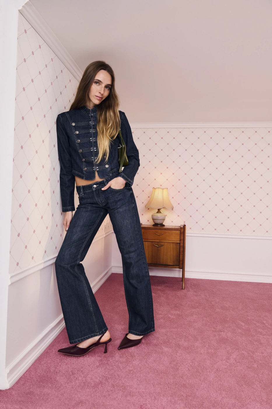 JEANS ALGODÓN REGULAR MUJER INDEX - 1