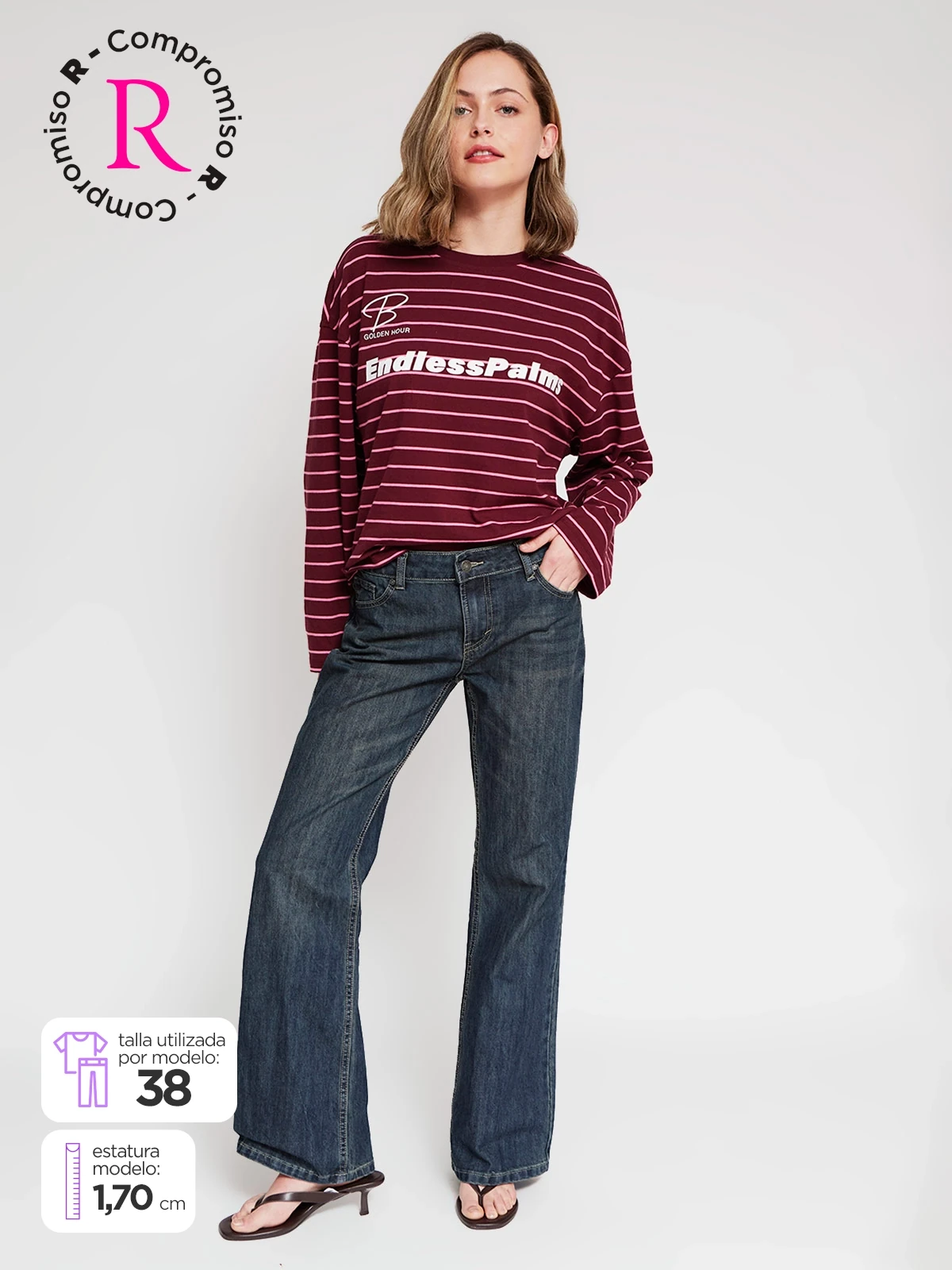 JEANS ALGODÓN REGULAR MUJER INDEX - 2