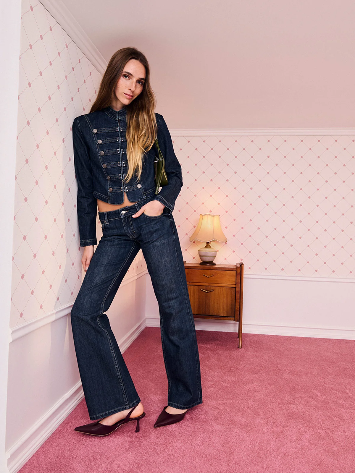 JEANS ALGODÓN REGULAR MUJER INDEX - 1