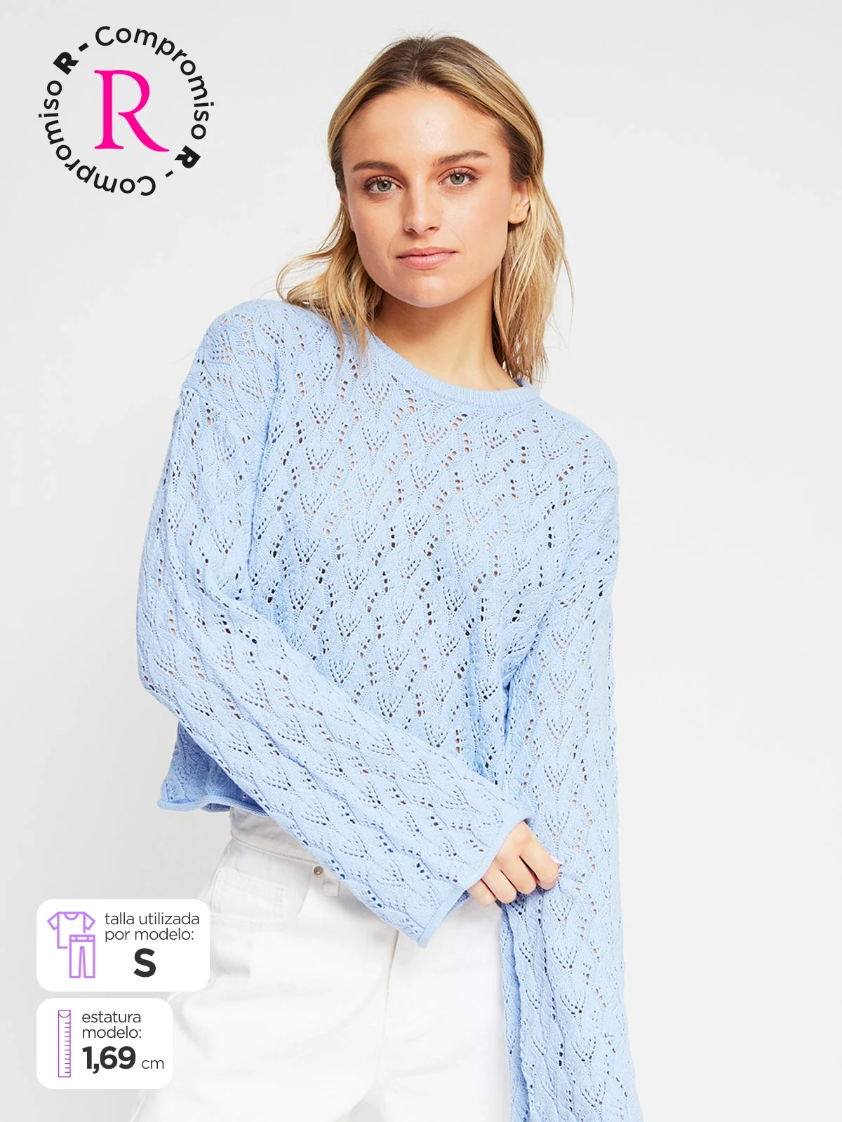 SWEATER ALGODÓN MUJER INDEX MILAN - 1