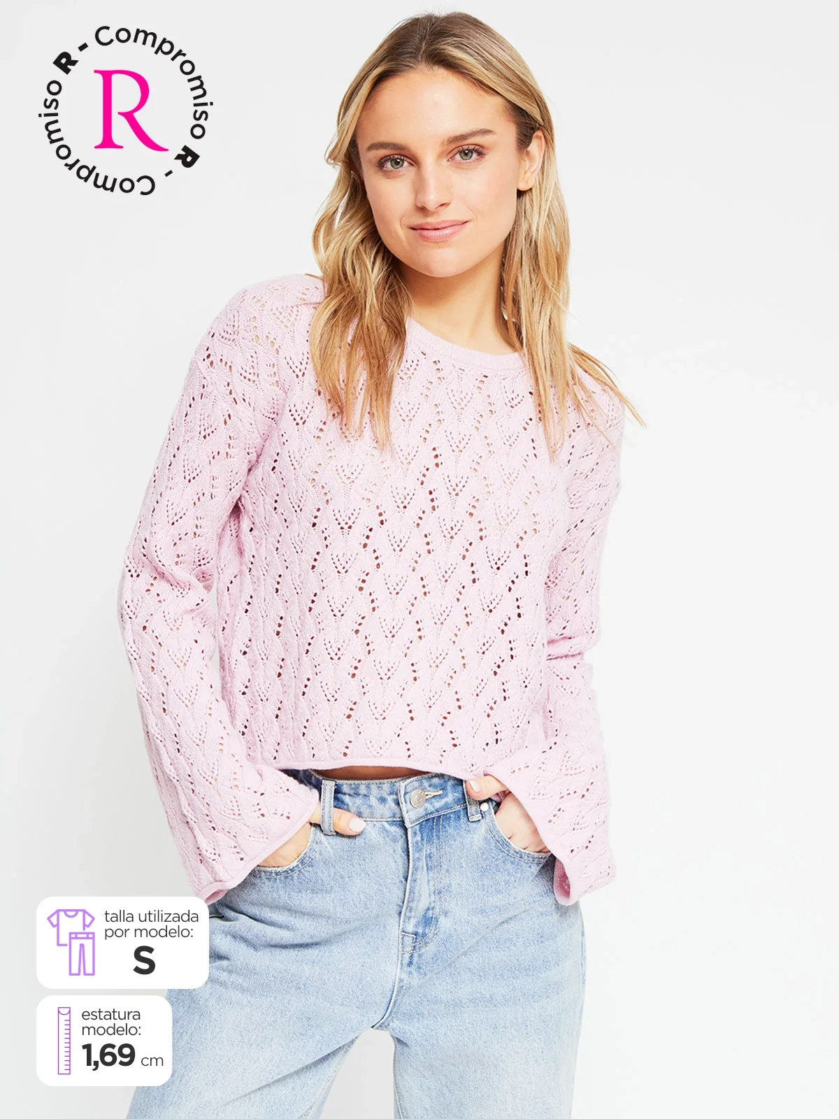 SWEATER ALGODÓN MUJER INDEX MILAN - 1
