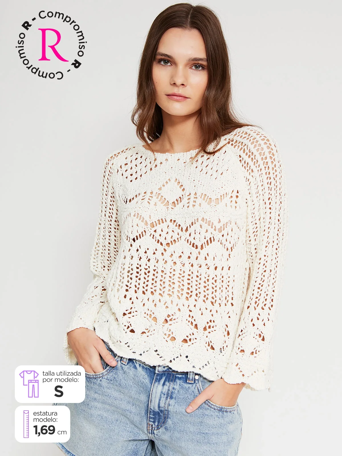 SWEATER ALGODÓN MUJER INDEX - 1