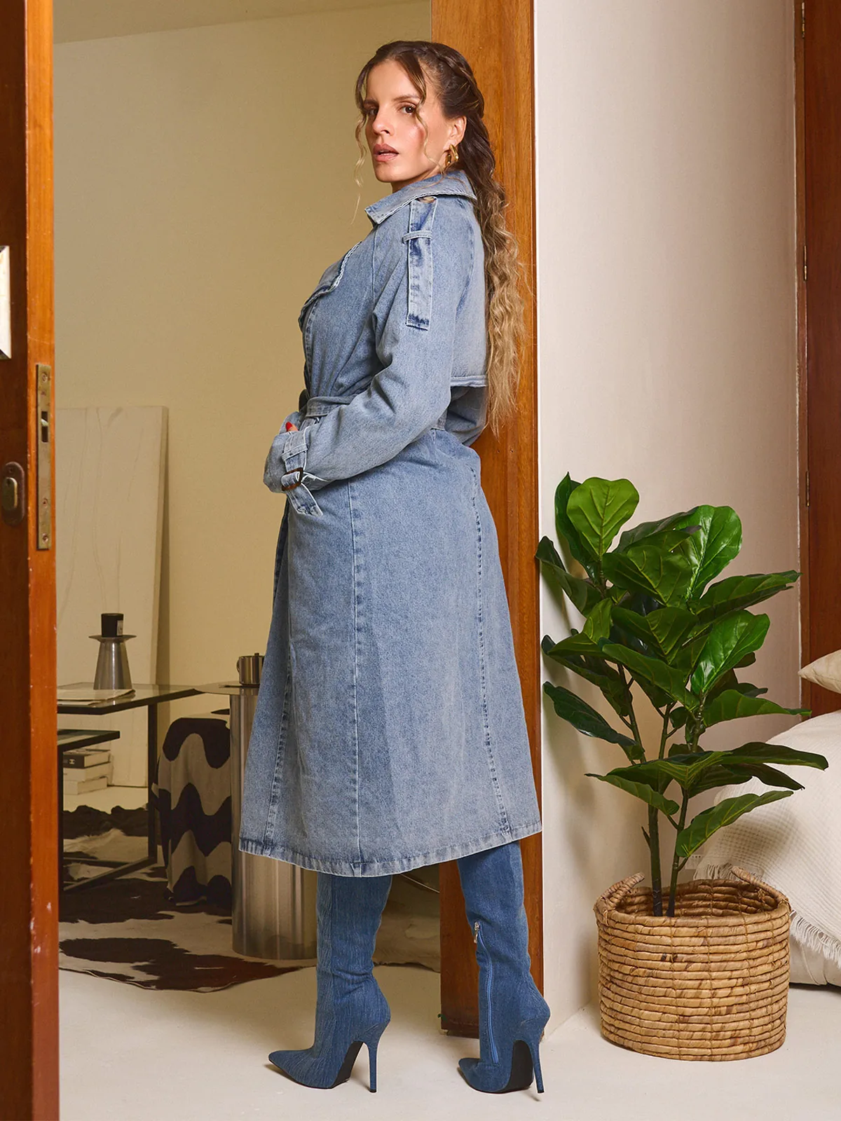 SACO MUJER GLAM DENIM - 2