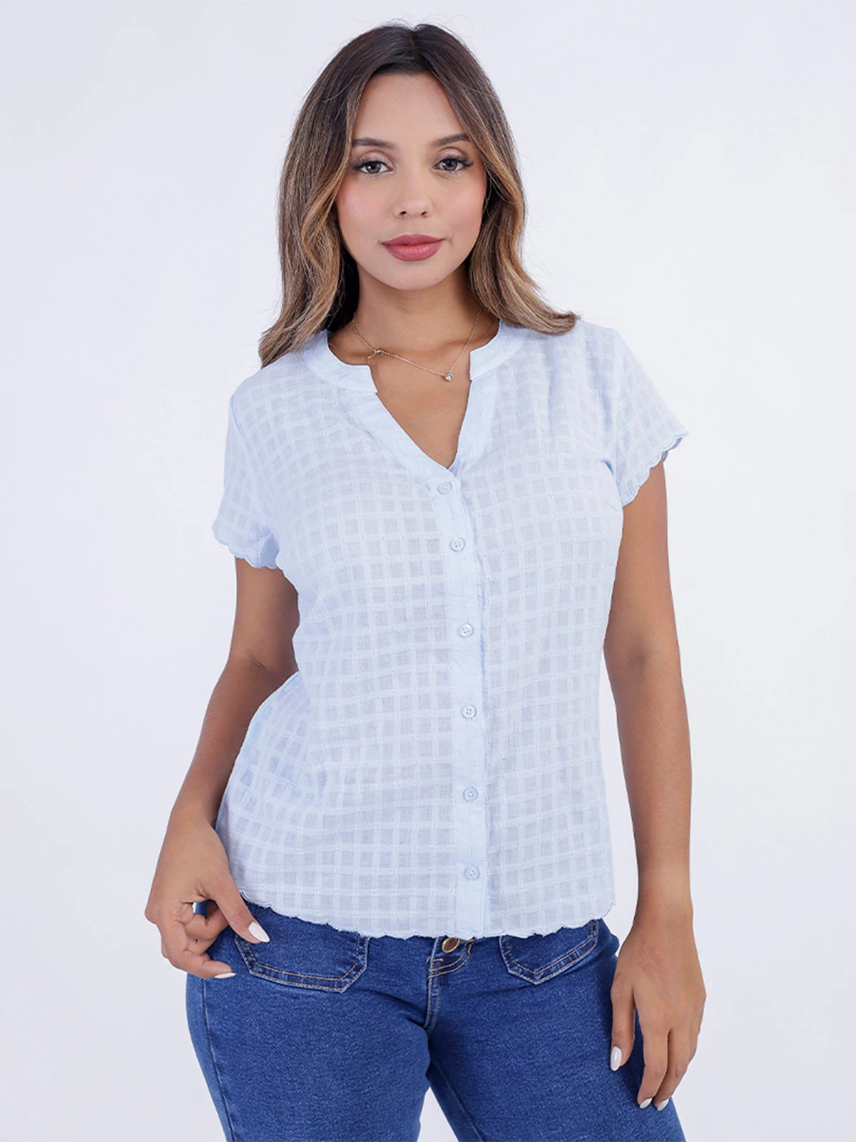 BLUSA MUJER SODA BLUES TAIZA - 1