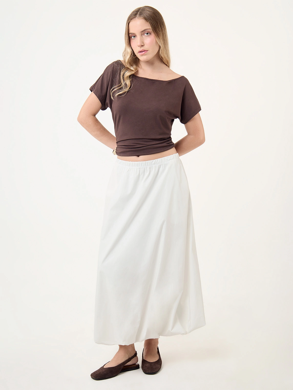 FALDA LARGA MUJER INDEX GLOBO - 5
