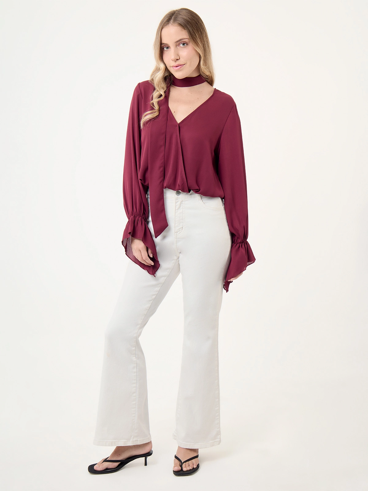 BLUSA MANGA LARGA MUJER INDEX FEGASA - 5