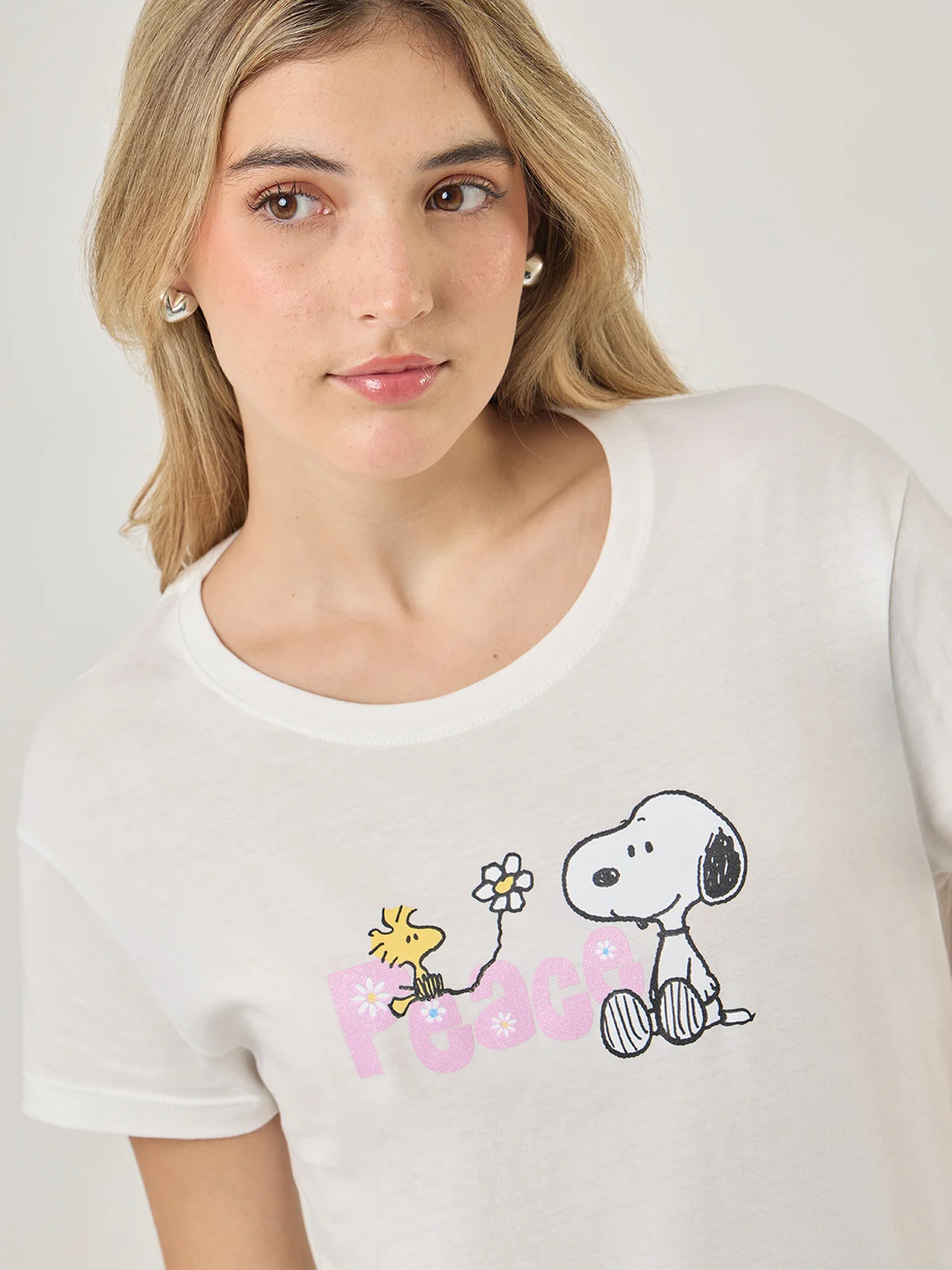POLO MANGA CORTA ALGODÓN MUJER INDEX SNOOPY - 4