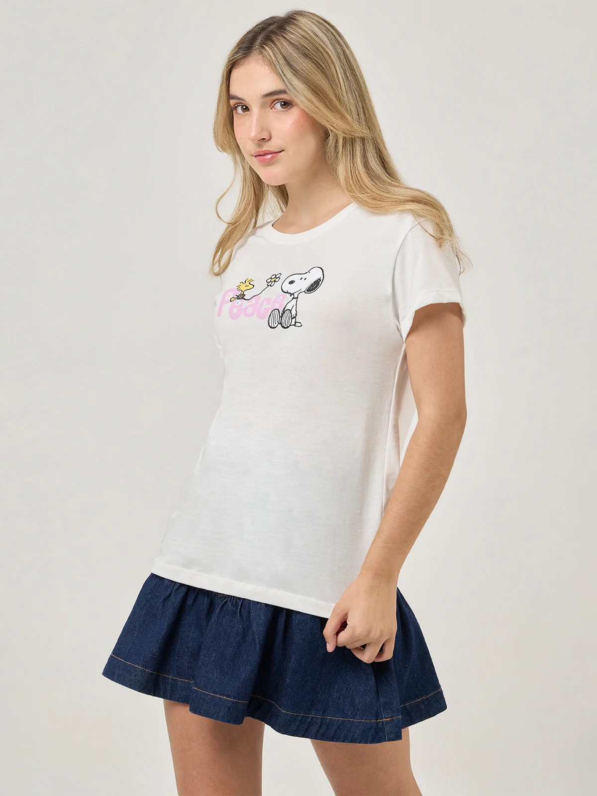POLO MANGA CORTA ALGODÓN MUJER INDEX SNOOPY - 3