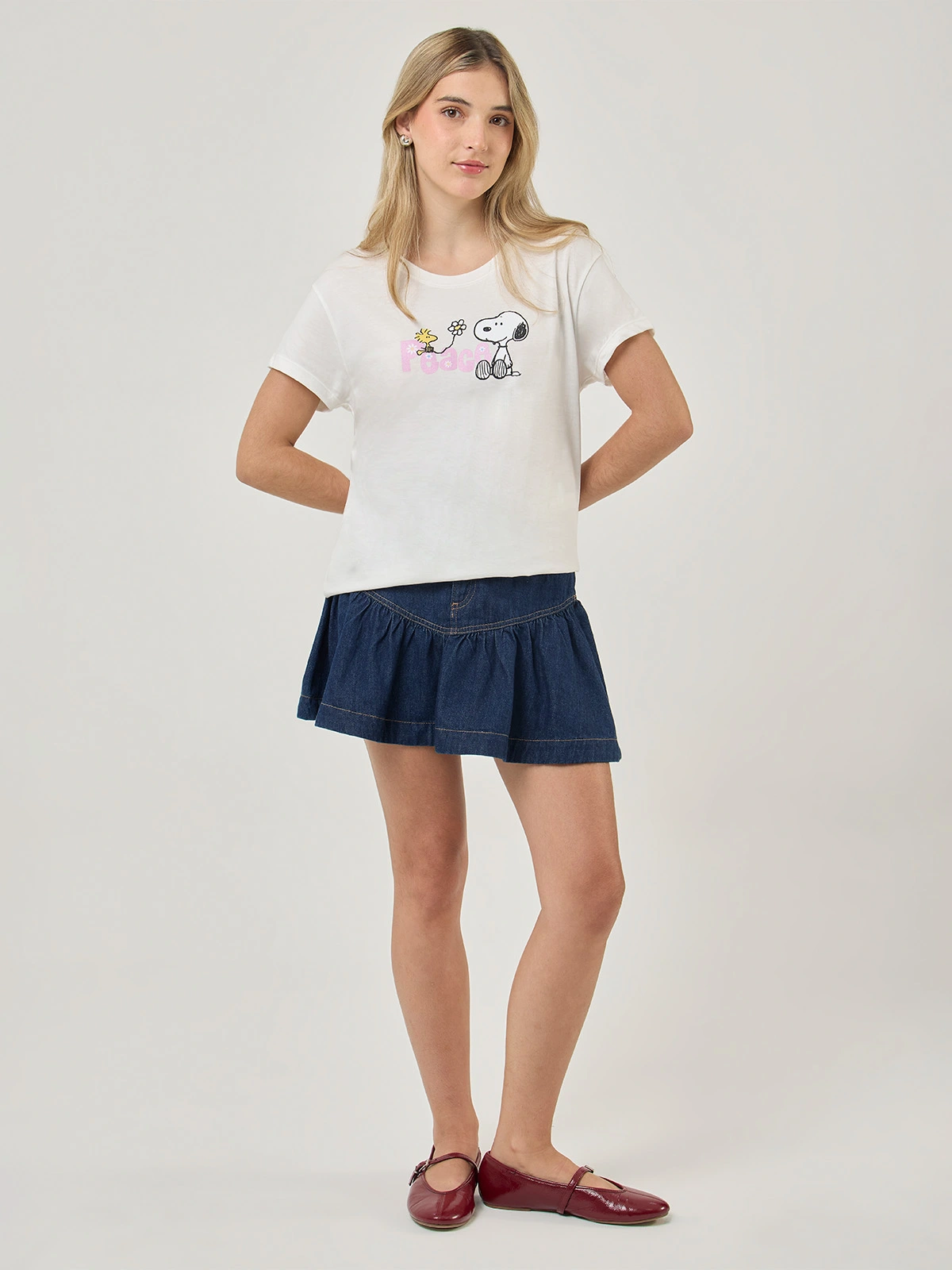 POLO MANGA CORTA ALGODÓN MUJER INDEX SNOOPY - 5