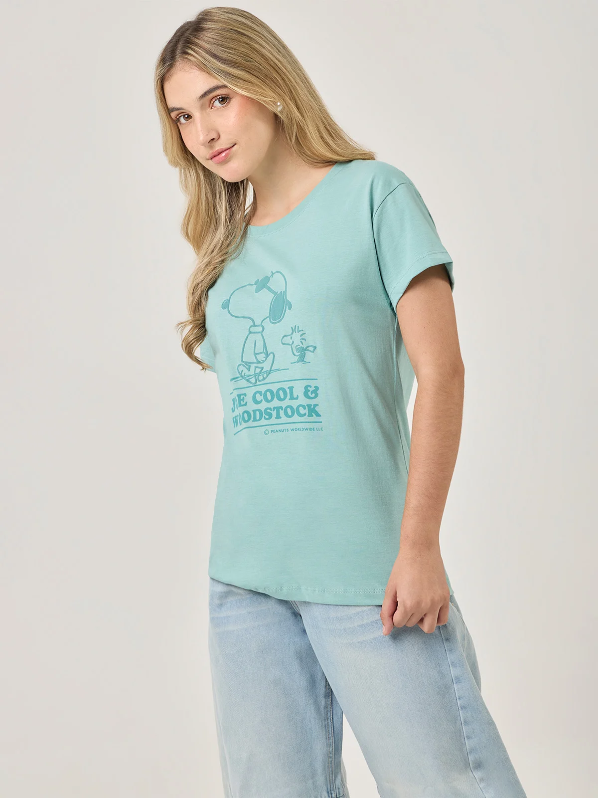 POLO MANGA CORTA ALGODÓN MUJER INDEX SNOOPY - 3