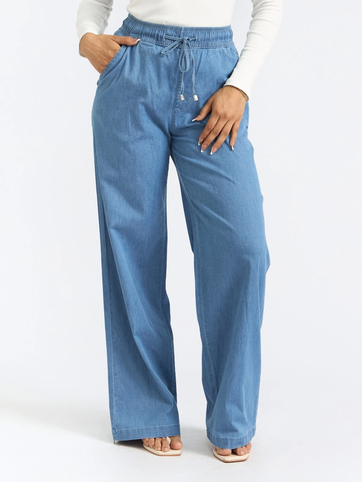 JEANS WIDELEG MUJER PARADA 111 EVA - 1
