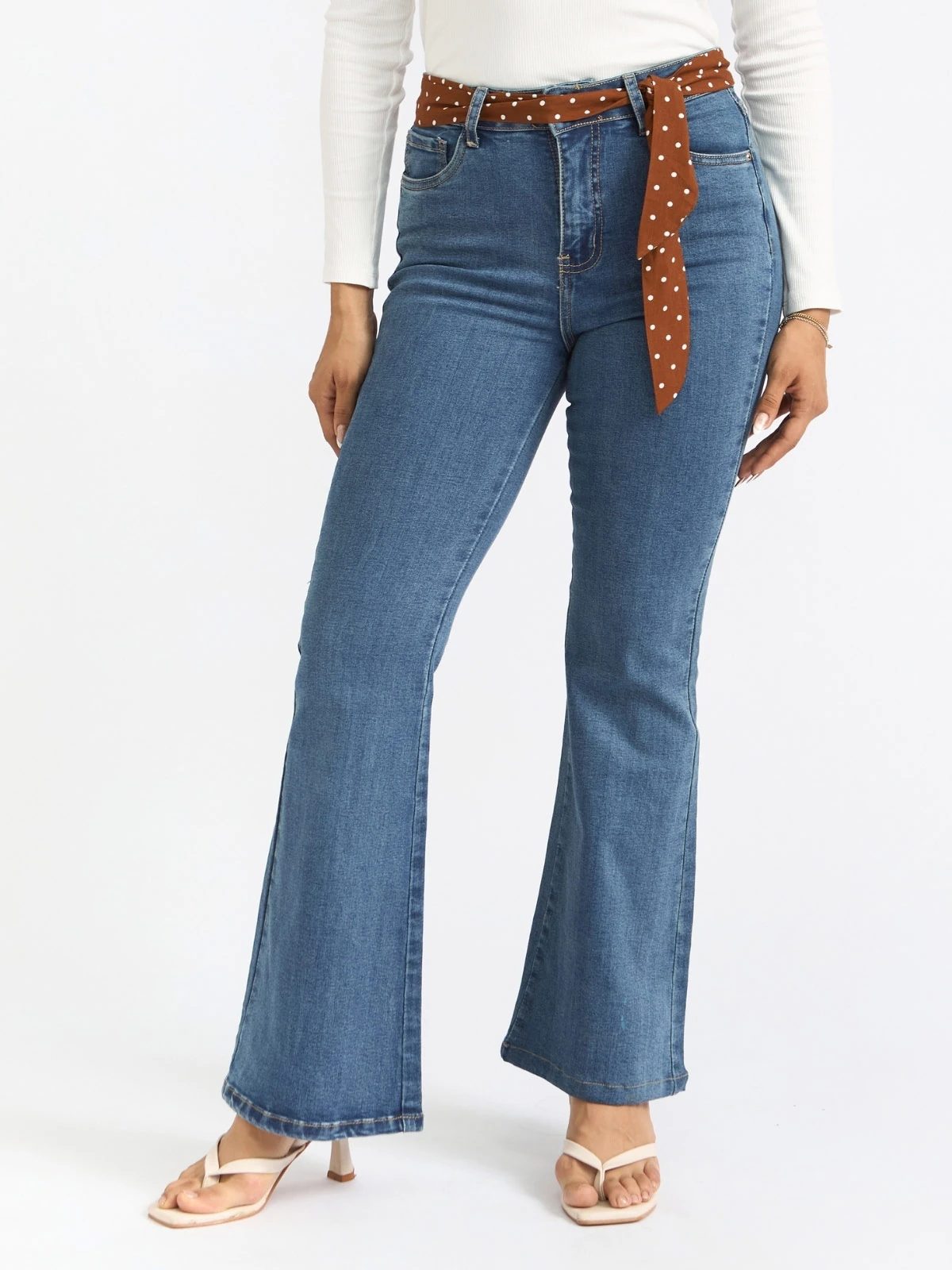 JEANS ALGODÓN FLARE MUJER PARADA 111 FRYDDA - 1