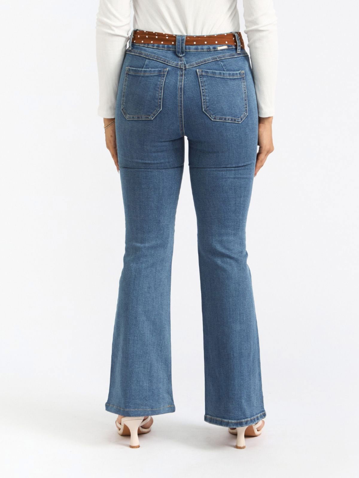 JEANS ALGODÓN FLARE MUJER PARADA 111 FRYDDA - 2