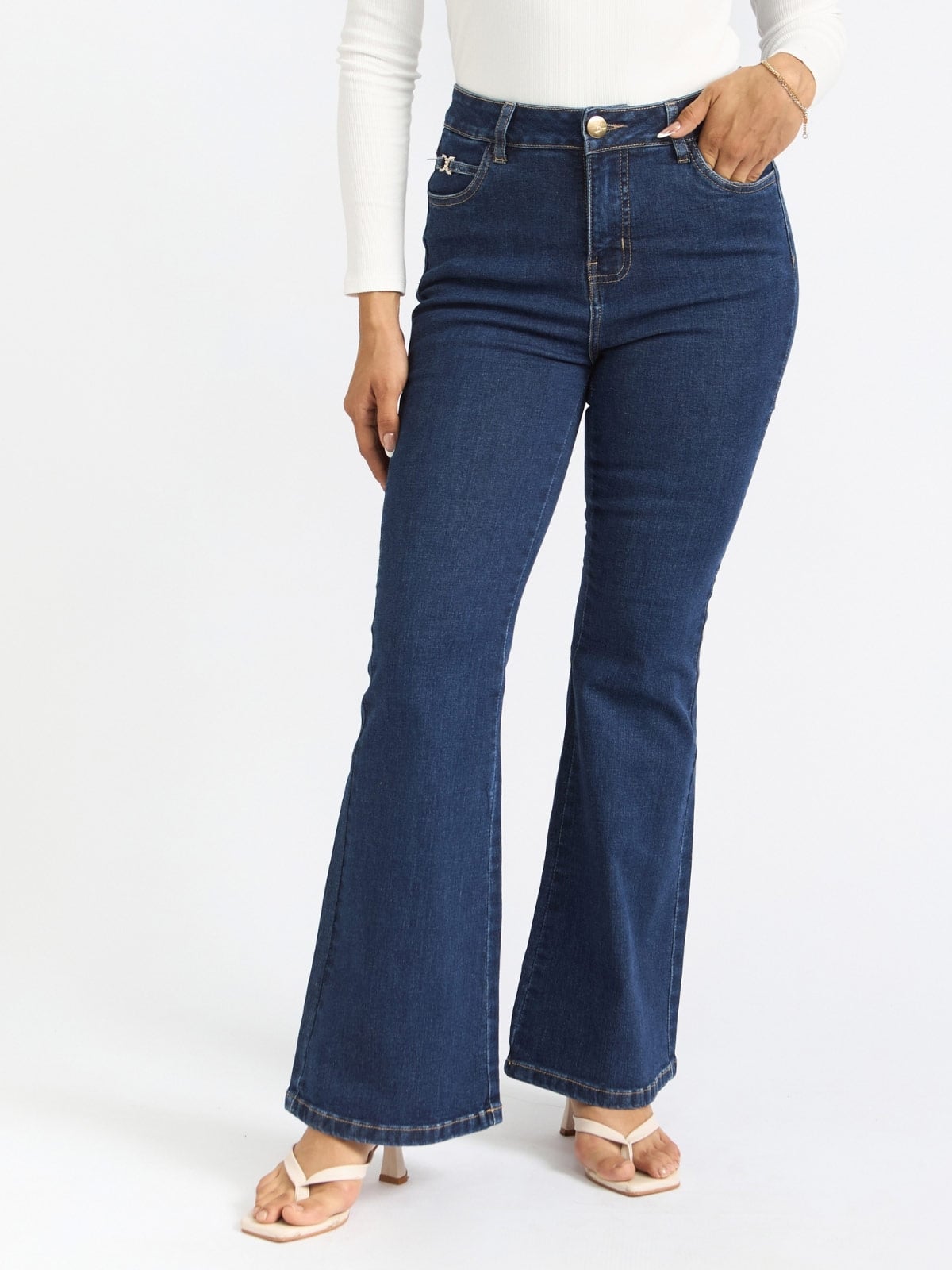 JEANS FLARE MUJER PARADA 111 ANYA - 1
