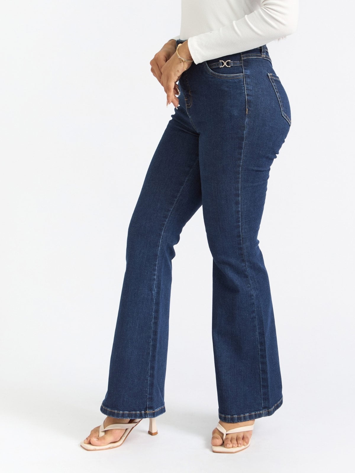 JEANS FLARE MUJER PARADA 111 ANYA - 3