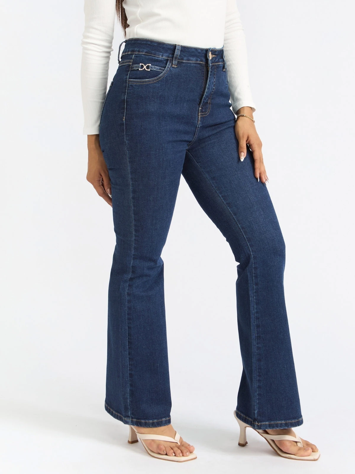 JEANS FLARE MUJER PARADA 111 ANYA - 4