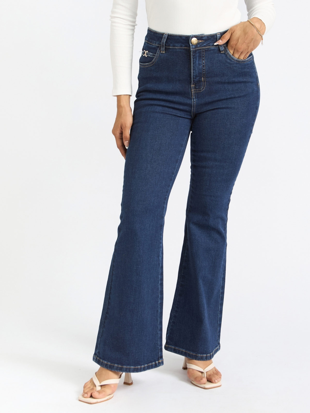 JEANS FLARE MUJER PARADA 111 ANYA - 1