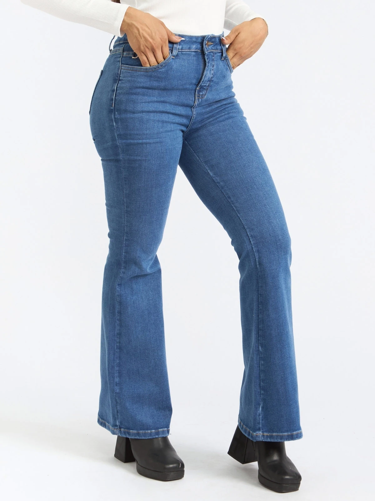 JEANS FLARE MUJER PARADA 111 ANYA - 4