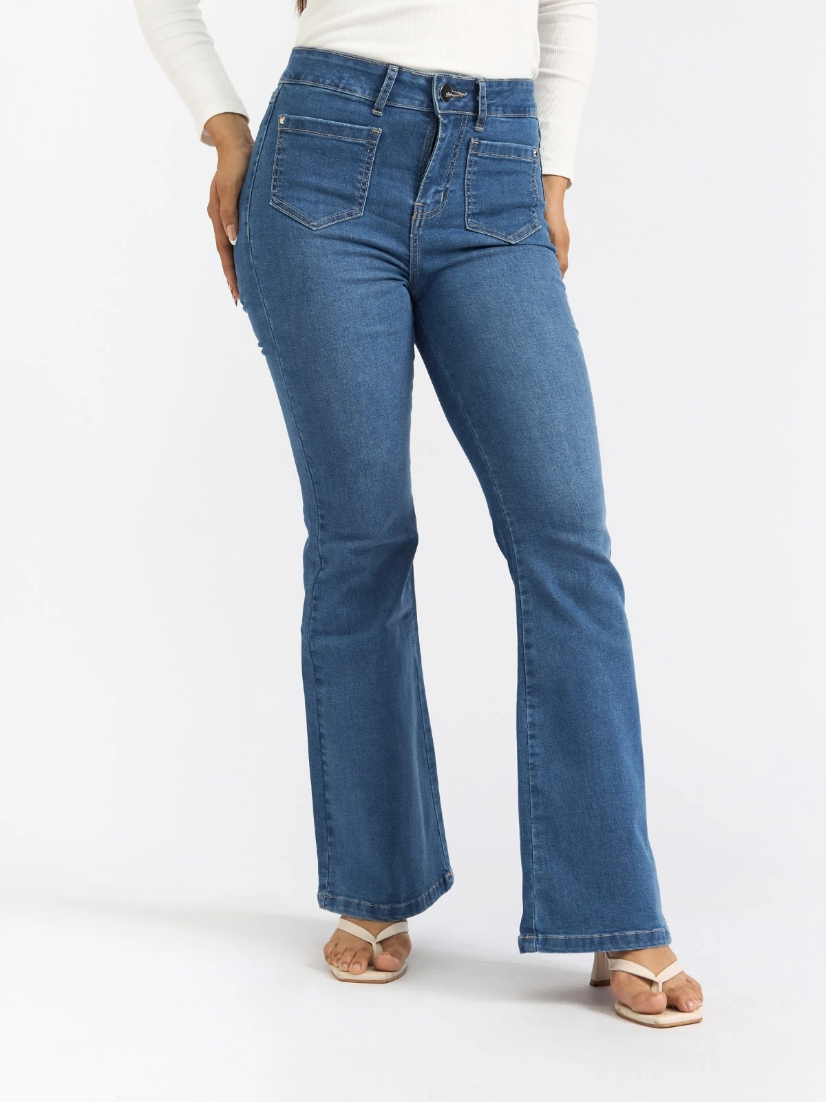 JEANS FLARE MUJER PARADA 111 JANDI - 3