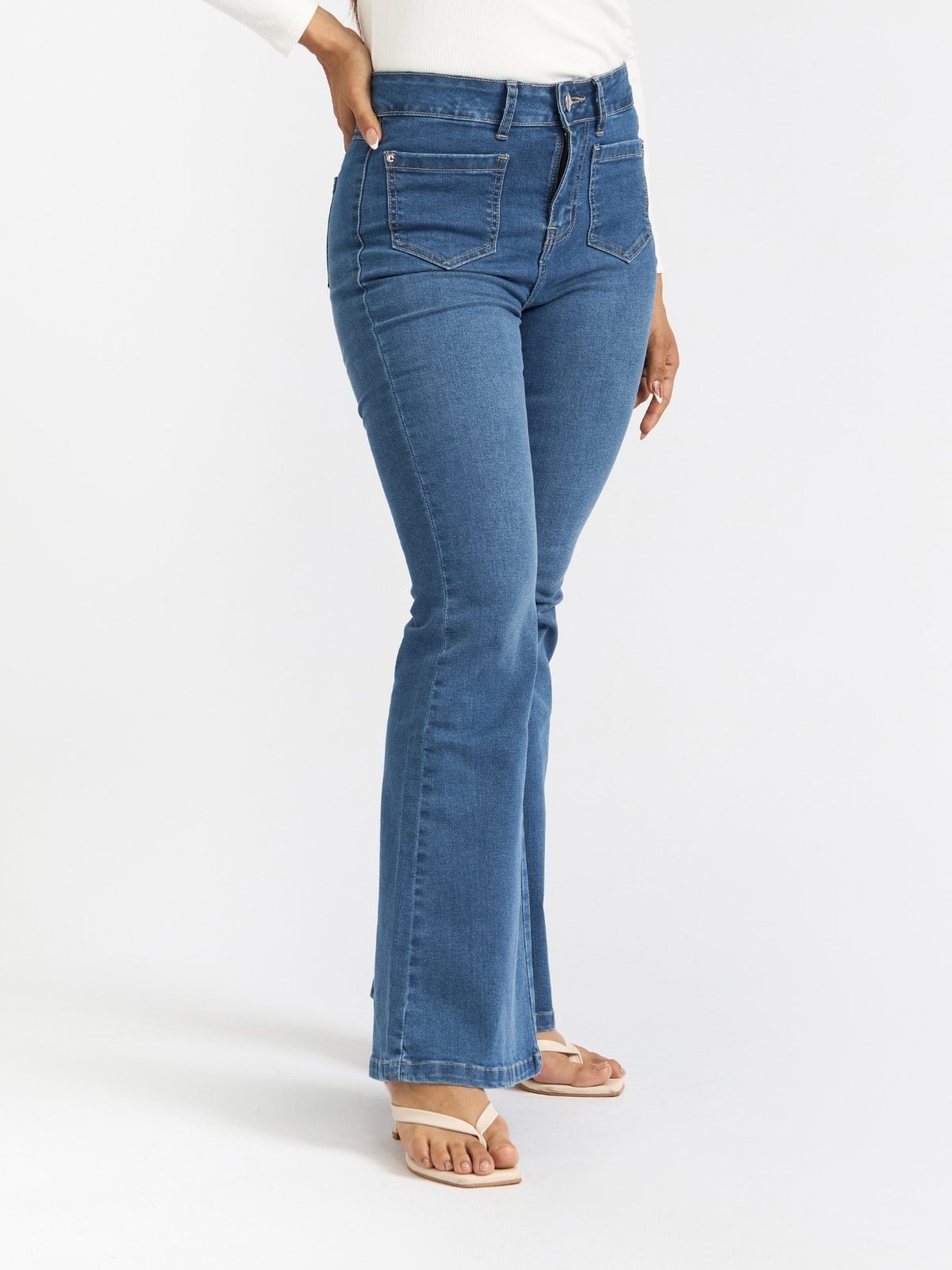 JEANS FLARE MUJER PARADA 111 JANDI - 4