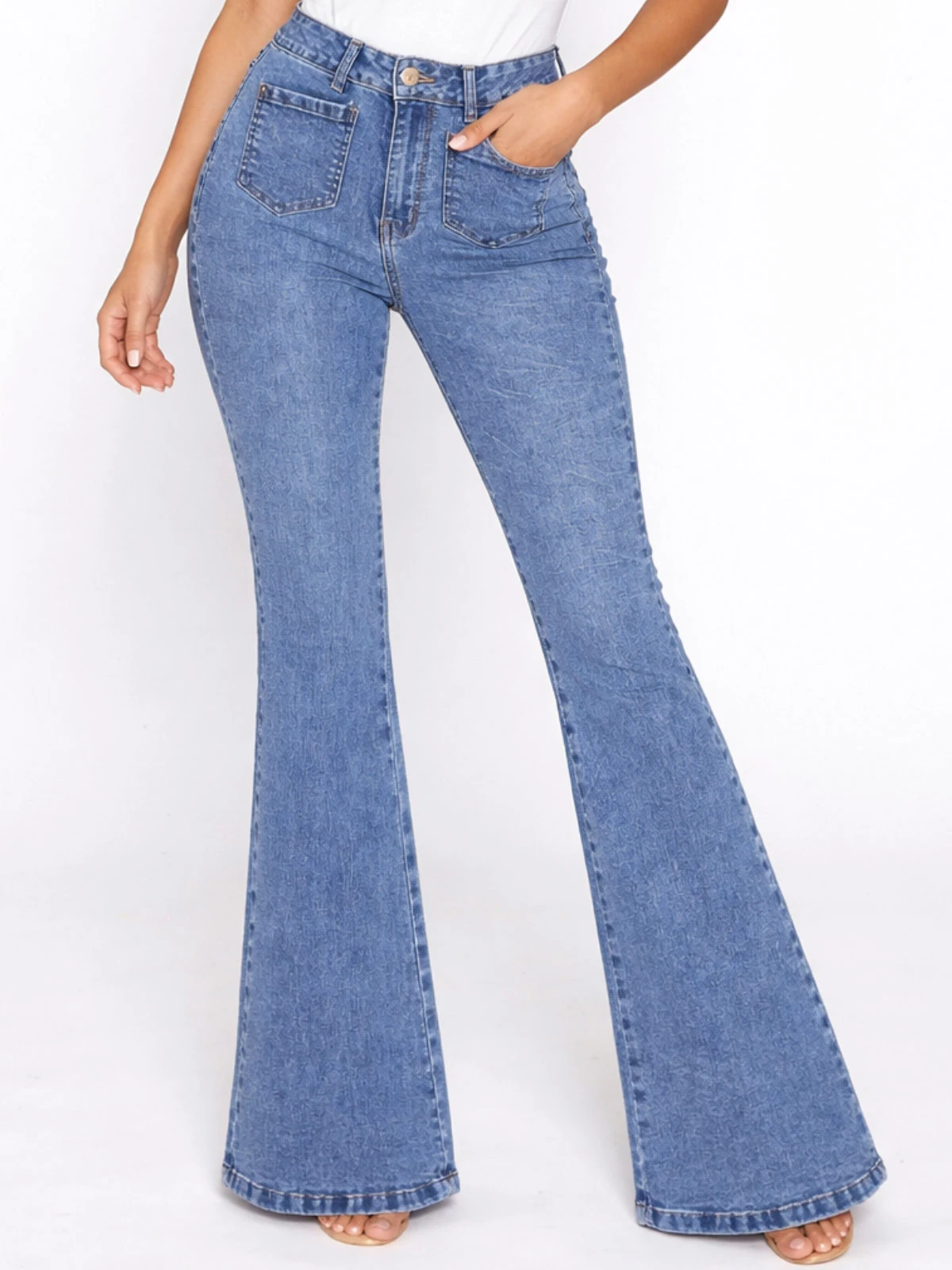 JEANS FLARE MUJER PARADA 111 JANDI - 1