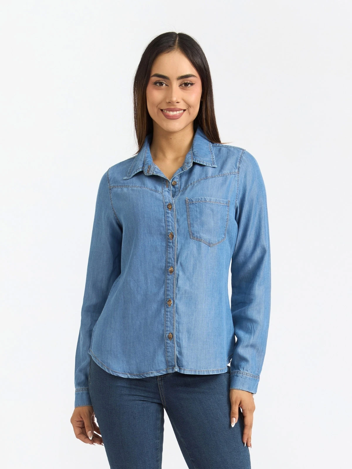 BLUSA MANGA LARGA MUJER PARADA 111 CAMI - 1