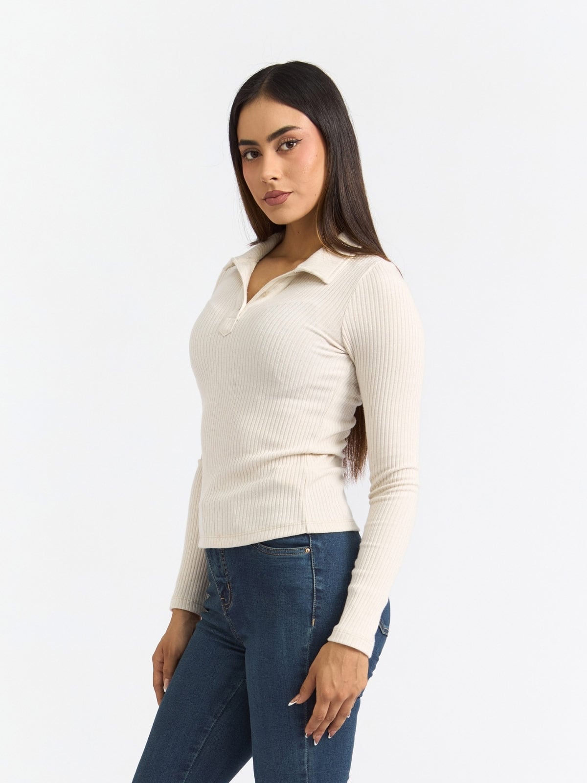 POLO MANGA LARGA MUJER PARADA 111 MERY - 1