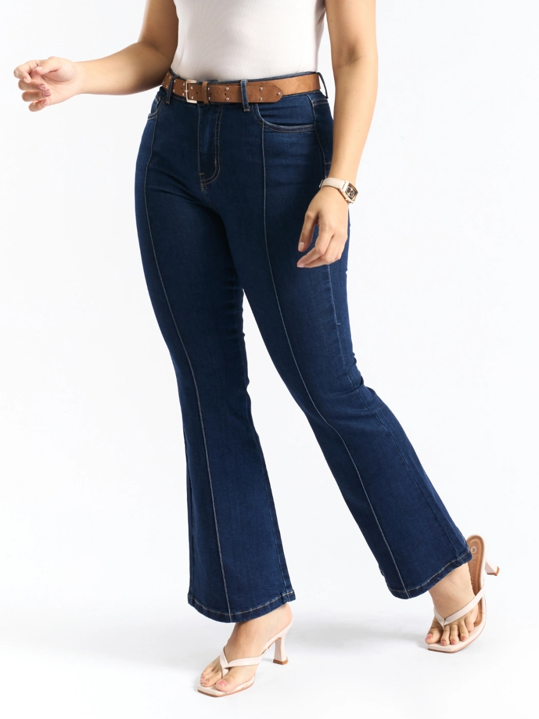 JEANS FLARE MUJER PARADA 111 MEILY - 2