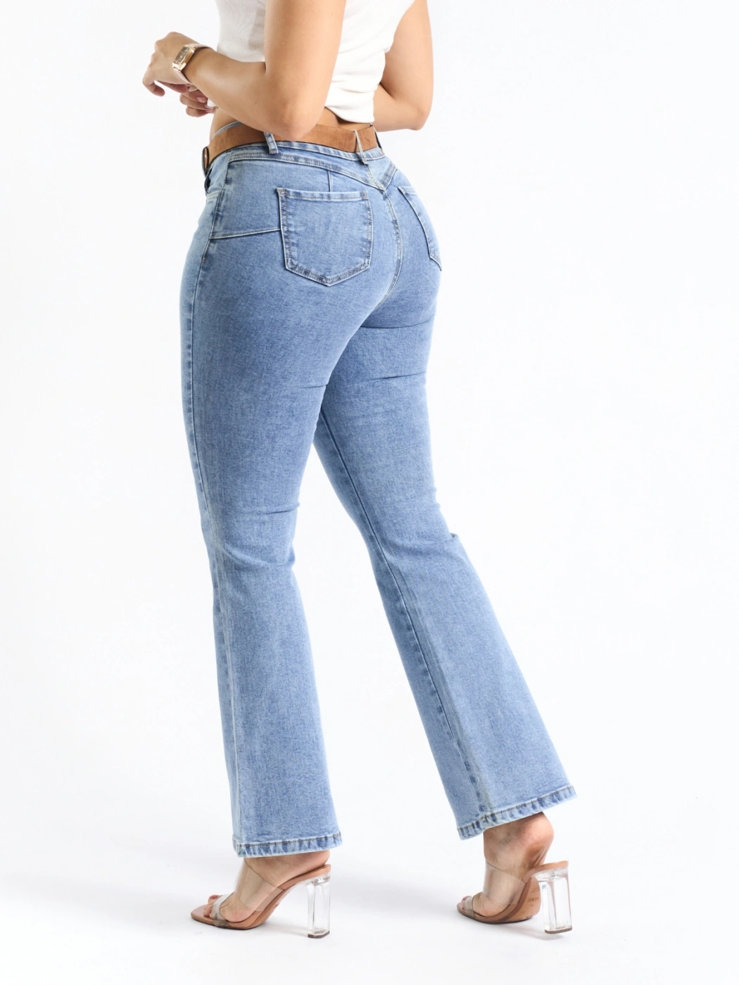JEANS FLARE MUJER PARADA 111 MEILY - 2