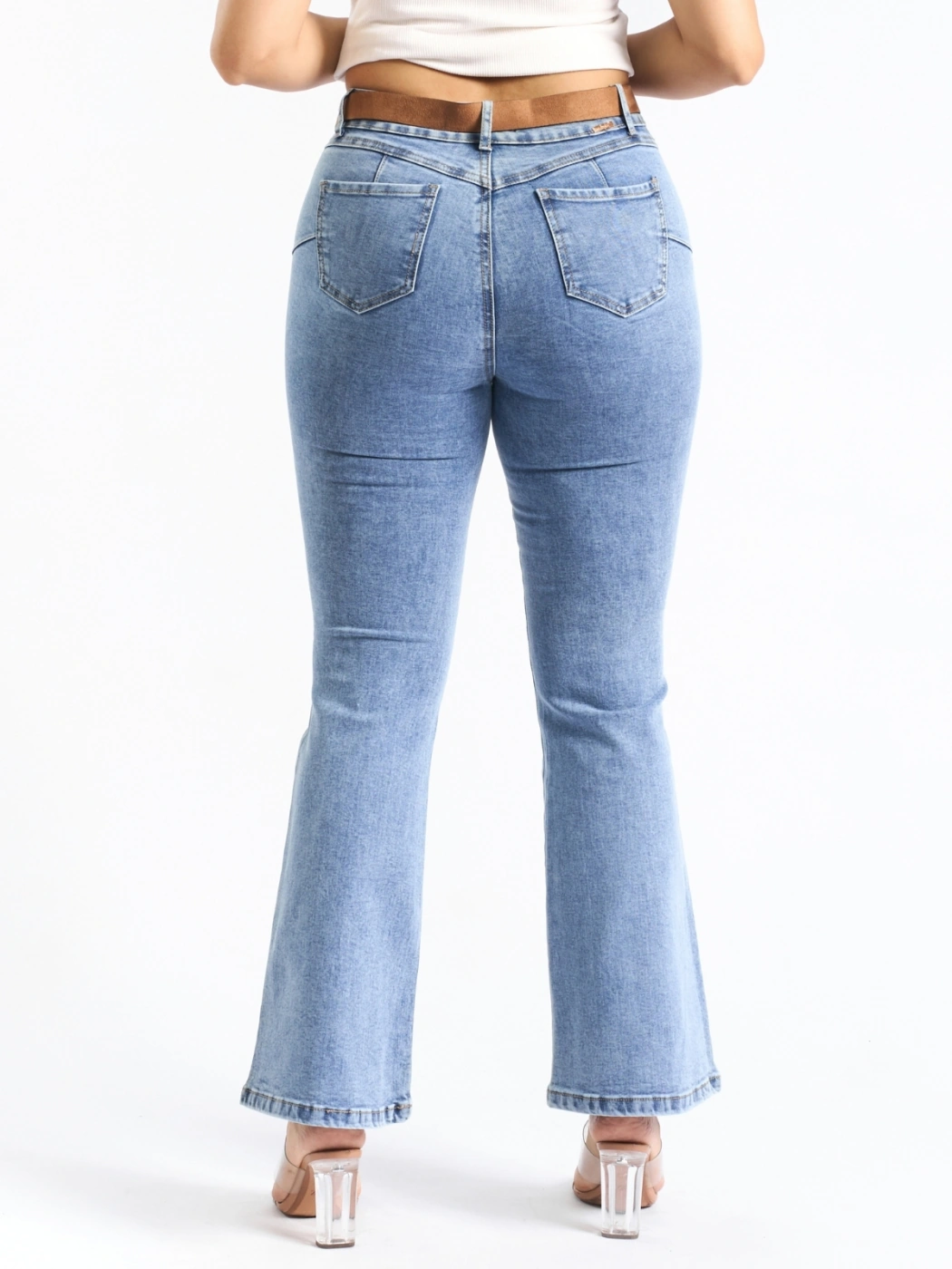 JEANS FLARE MUJER PARADA 111 MEILY - 3