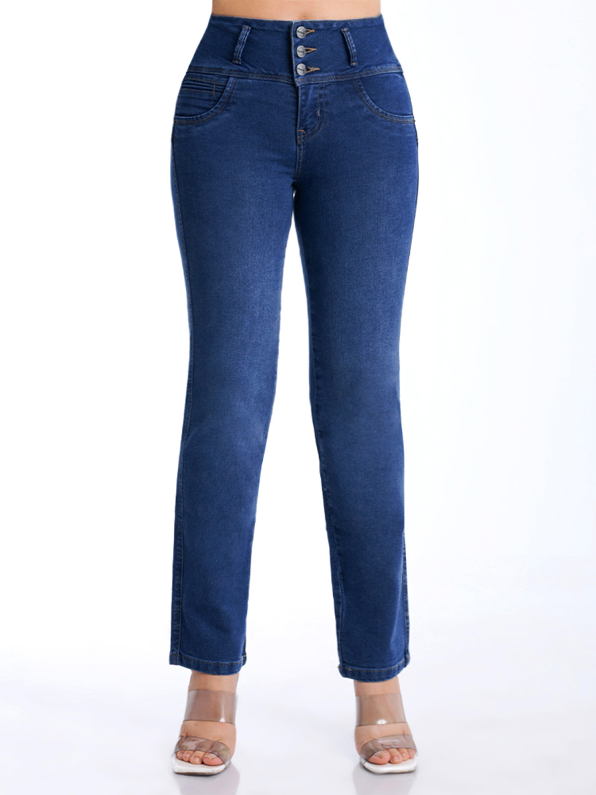 JEANS RECTO MUJER KANSAS - 1