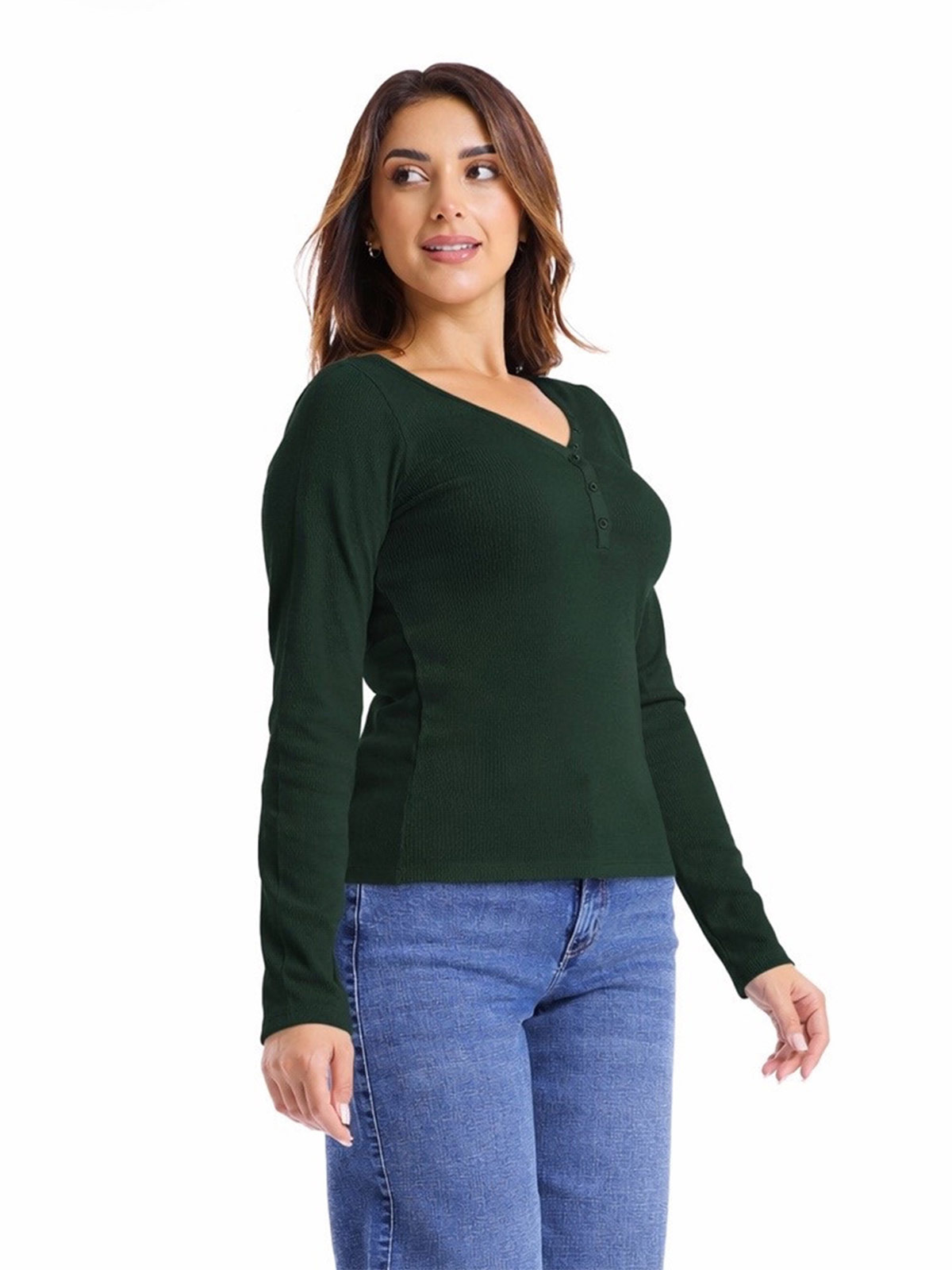 POLO MANGA LARGA MUJER METAL JEANS ALESSIA - 2