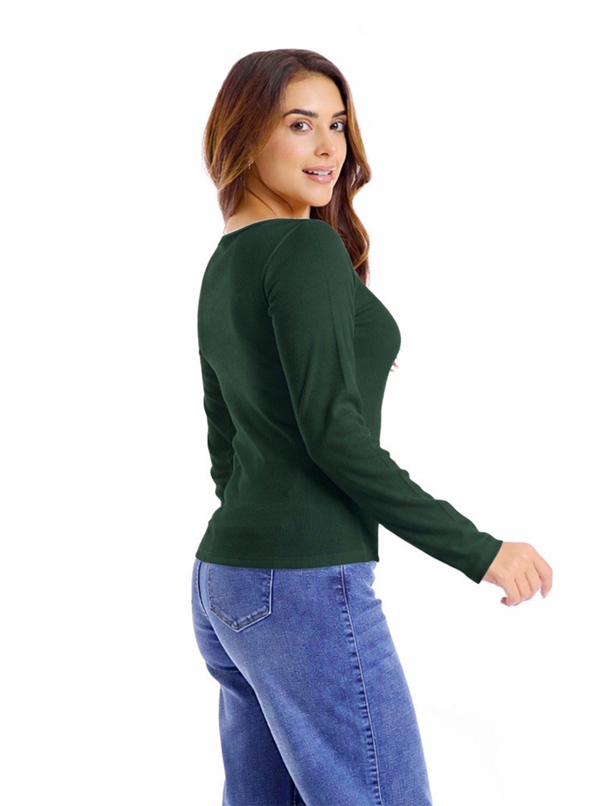 POLO MANGA LARGA MUJER METAL JEANS ALESSIA - 3