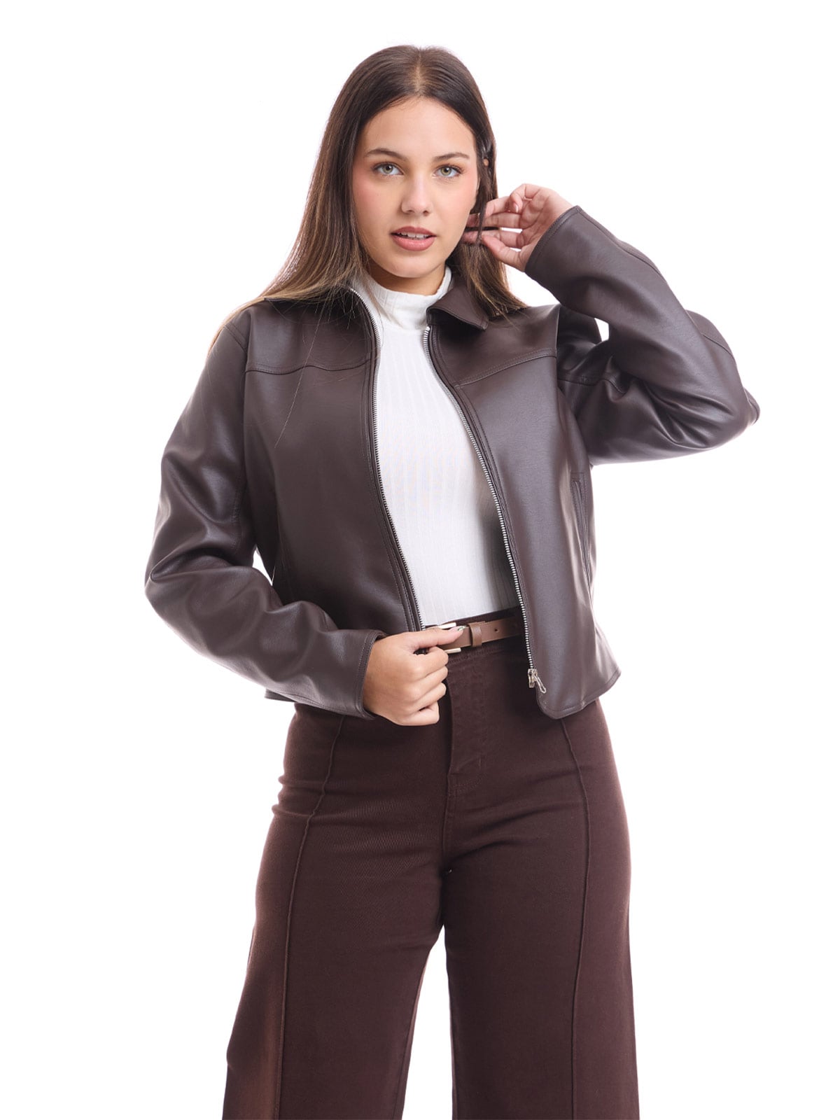 CASACA MUJER METAL JEANS CUERINA ANDREA - 1