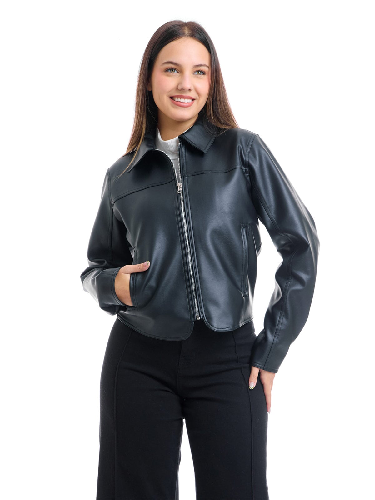 CASACA MUJER METAL JEANS CUERINA ANDREA - 2