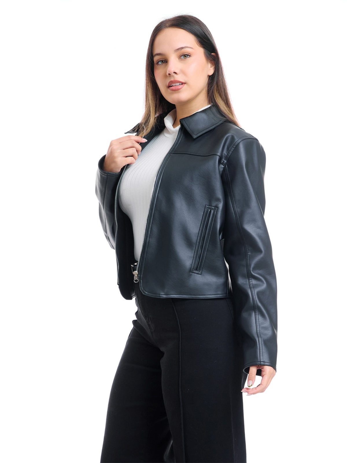 CASACA MUJER METAL JEANS CUERINA ANDREA - 3